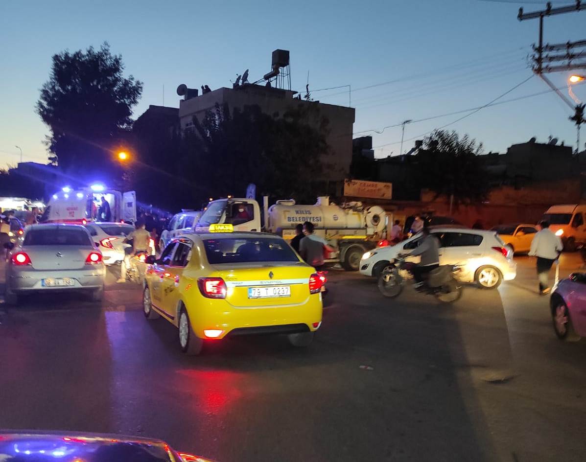 Kilis’te Trafik kazası 1 kişi yaralandı
