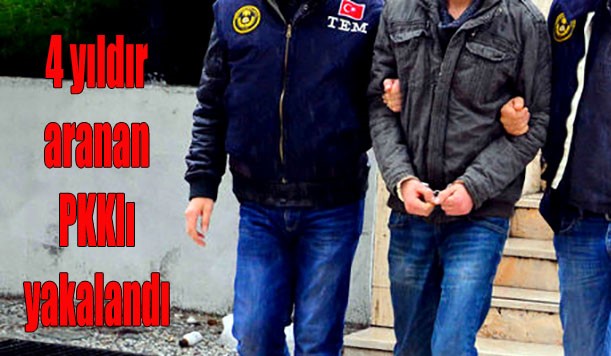 Yıllardır aranan PKK’lı Antep’de yakalandı