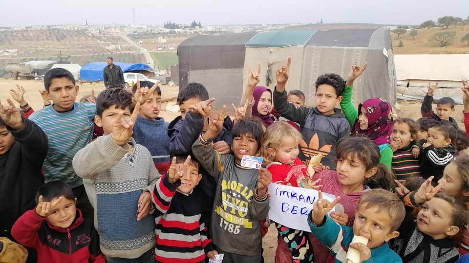 İmkander’den İdlip’teki çocuklara yardım