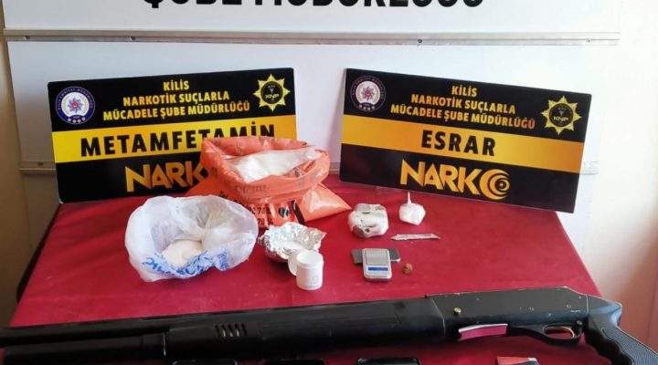 Kilis’te 6 kişi uyuşturucudan yakalandı