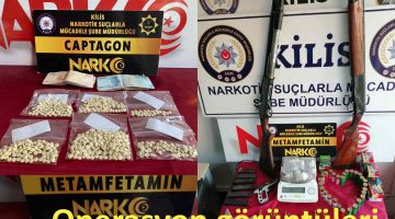 Kilis’te Uyuşturucu operasyonunda 8 kişi tutuklandı