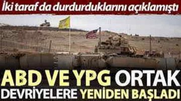 ABD Suriye’de PKK/YPG ile ortak devriyeleri yeniden başlattı