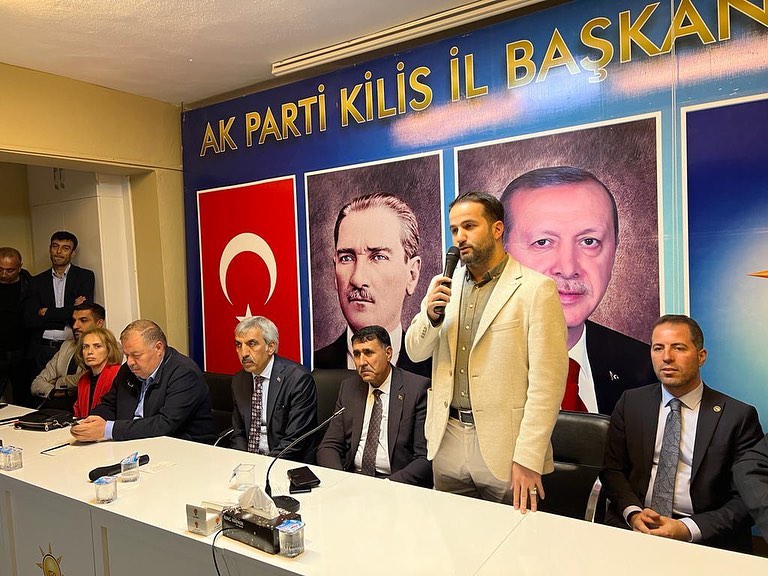 AK Parti Kilis İl Başkanlığı Teşkilat toplantısı yaptı